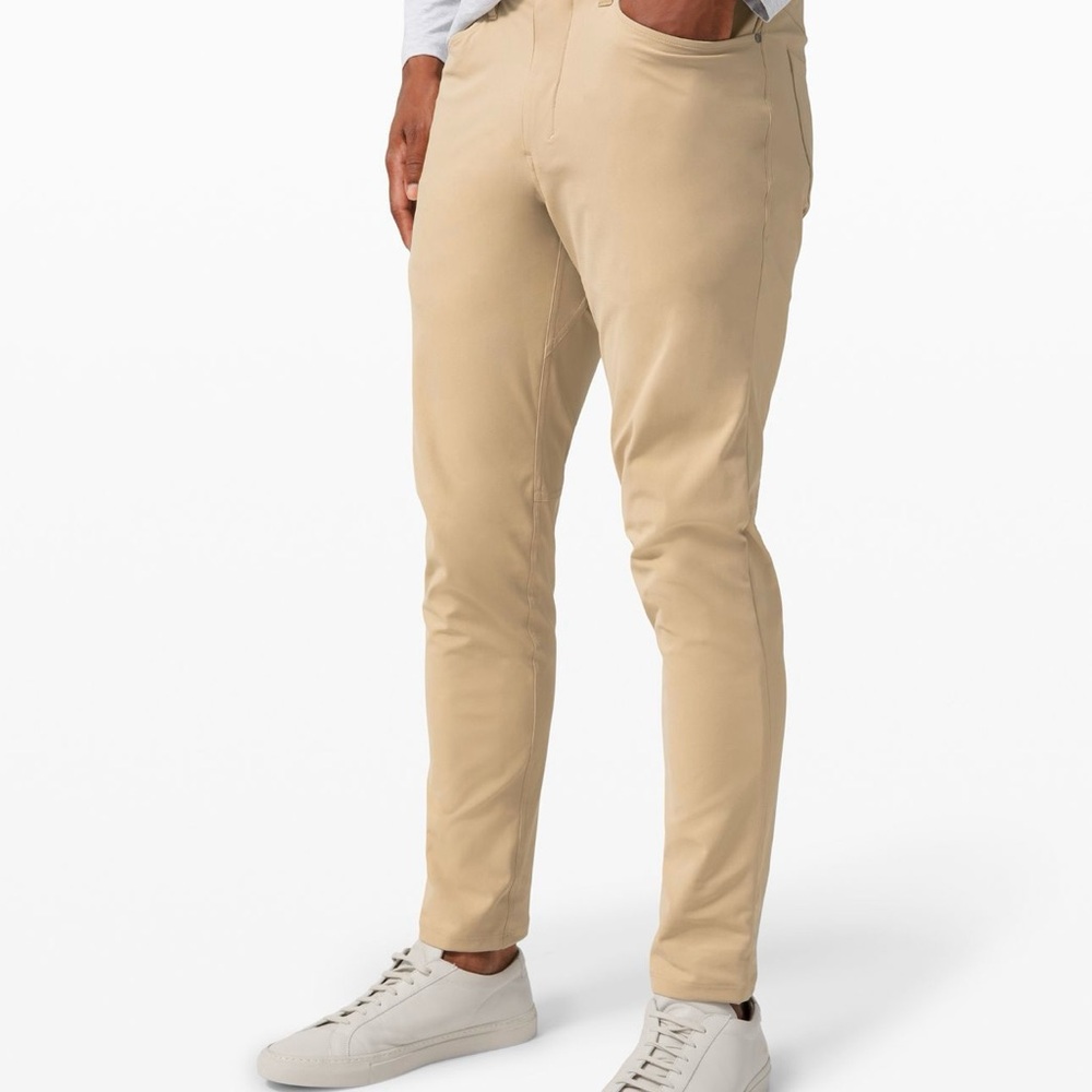 Lululemon Men’s ABC Pant Slim TRNH Trench LM5AQSS Size 34 x 34